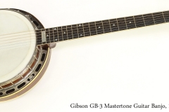 Gibson GB-3 Mastertone Guitar Banjo, 1926  Full Front View