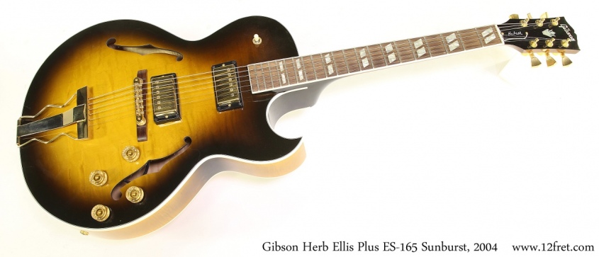 Gibson Herb Ellis Plus ES-165 Sunburst, 2004 Full Front View
