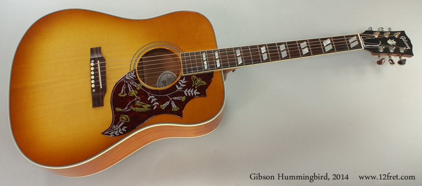 Gibson Hummingbird, 2014 Full Front View