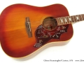 Gibson Hummingbird Custom 1970 top