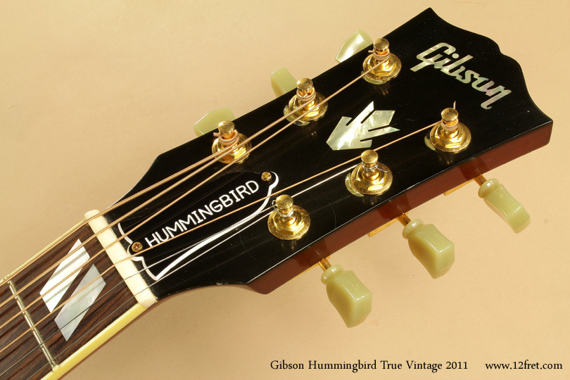 Gibson Hummingbird True Vintage 2011 head fron