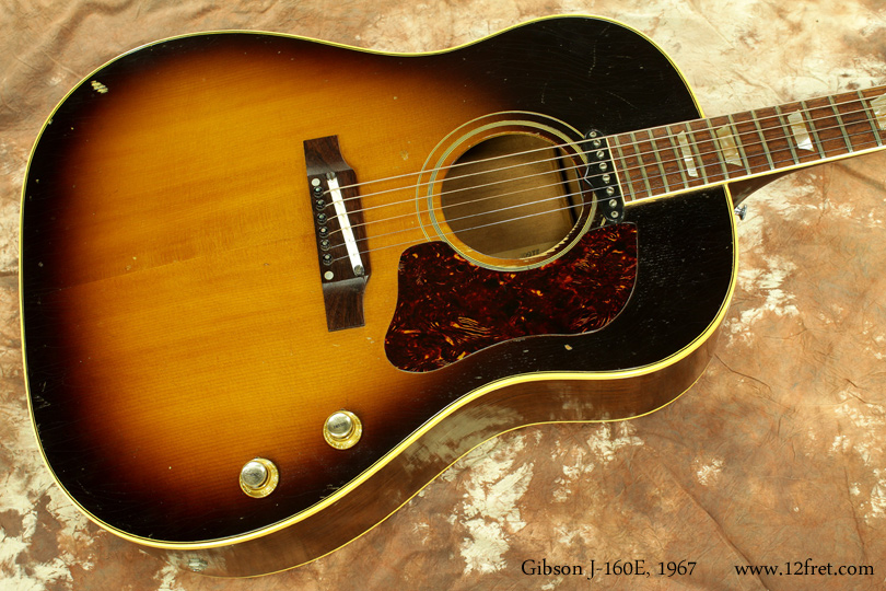 Vintage Gibson J-160E Sunburst 1967 | lupon.gov.ph