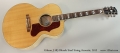 Gibson J-185 Blonde Steel String Acoustic, 2012 Full Front View