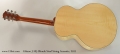 Gibson J-185 Blonde Steel String Acoustic, 2012 Full Rear View