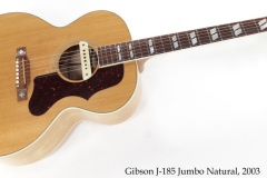 Gibson J-185 Jumbo Natural, 2003 Full Front View