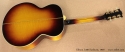 Gibson J-200 Sunburst 1959 full rear view