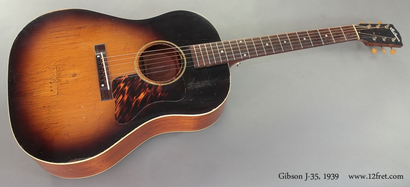 Gibson J-35 1939 full front view