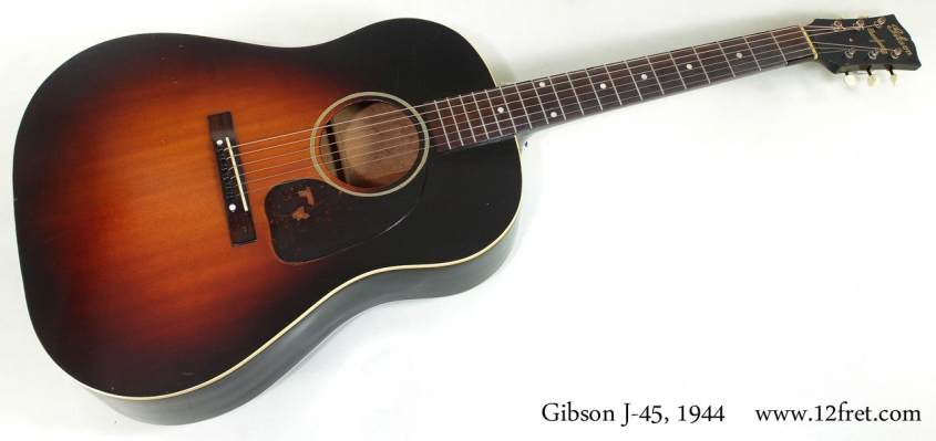 Gibson J-45 1944 full front view