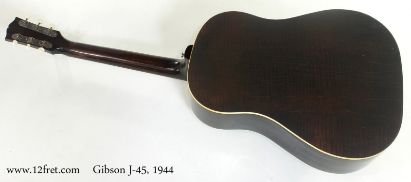 Gibson J-45 1944 full rear view