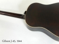 Gibson J-45 1944 full rear view