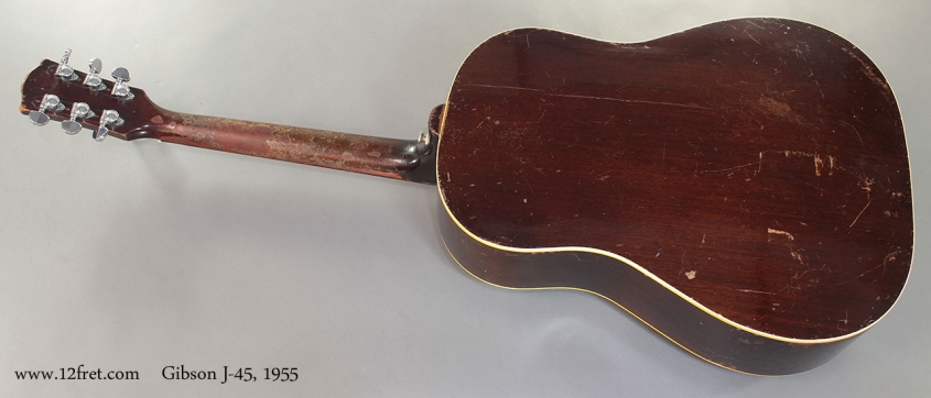 Gibson J-45 1955 full rear view