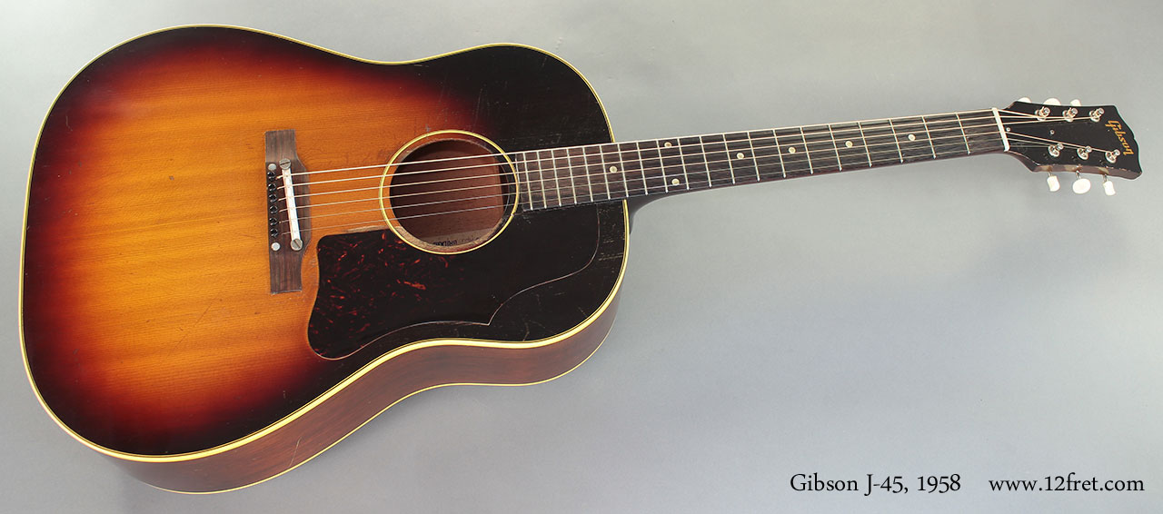 Gibson J-45 1958 full front view