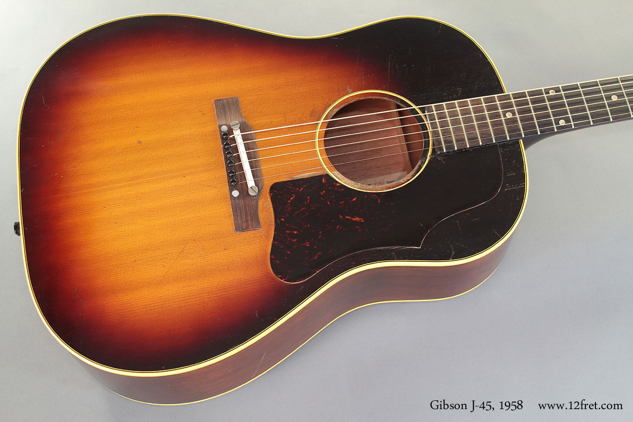 Gibson J-45 1958 top