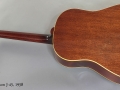 Gibson J-45 1958 full rear view