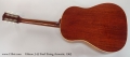 Gibson J-45 Steel String Acoustic, 1963 Full Rear View