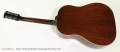 Gibson J-50 Round Shoulder Dreadnought Steel String, 1962 Full Rear View