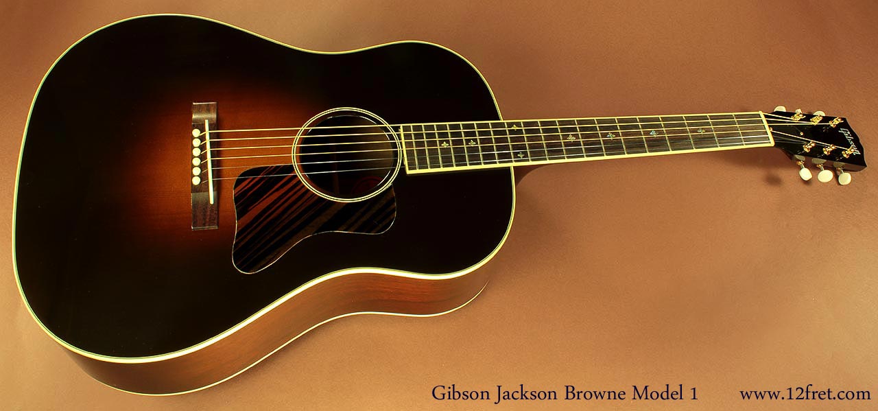 Gibson Jackson Browne Model 1 Now Discontinued - www.12fret.cm