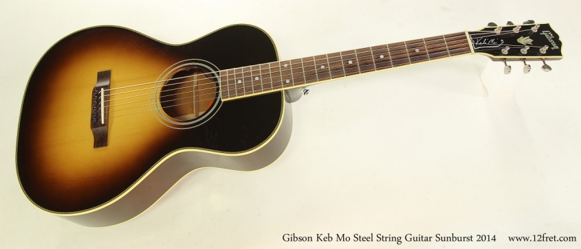 Gibson Keb Mo Steel String Guitar Sunburst 2014  Full Front View