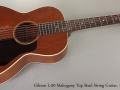 Gibson L-00 Mahogany Top Steel String Guitar, 1930s Full Front View