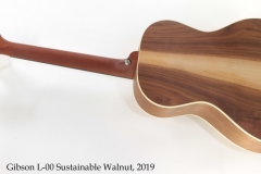 Gibson L-00 Sustainable Walnut, 2019 Full Rear View