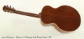 Gibson L-0 Mahogany Steel String Guitar, 1928 Full Rear View