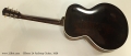 Gibson L4 Archtop Guitar, 1930 Full Rear View