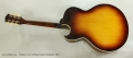 Gibson L-4C Archtop Guitar Sunburst, 1961 Full Rear View
