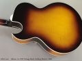 Gibson L-4 CES Vintage Burst Archtop Electric, 2004 Back