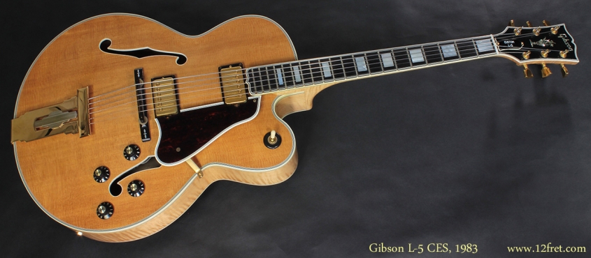 Gibson L5 CES 1983 full front view