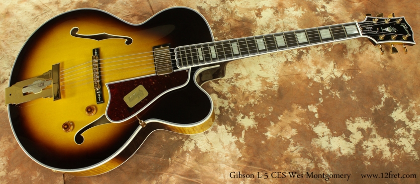 Gibson L-5 CES Wes Montgomery full front view