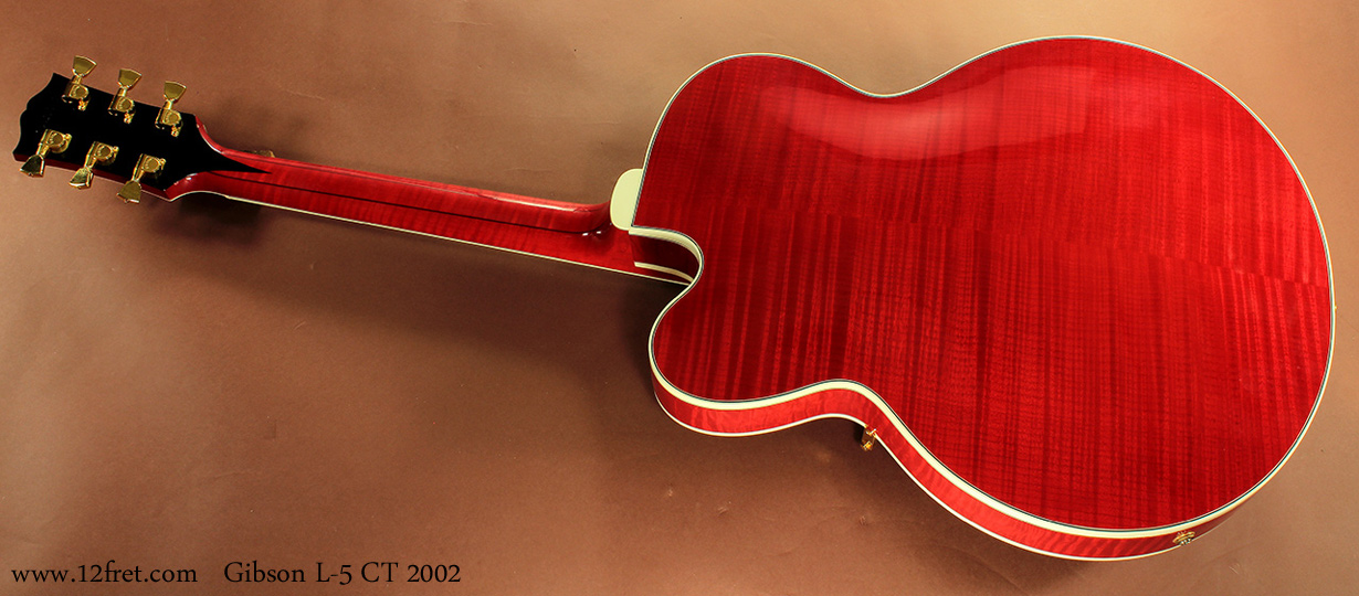 Gibson L-5 CT, 2002 full rear view