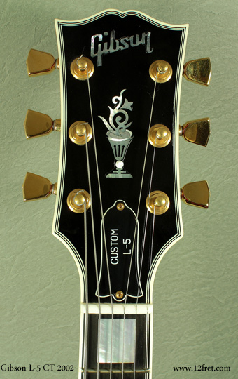 Gibson L-5 CT, 2002 head front