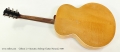 Gibson L-7 Acoustic Archtop Guitar Natural, 1939 Full Rear View
