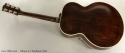 Gibson L7 Archtop Sunburst 1941 full rear view