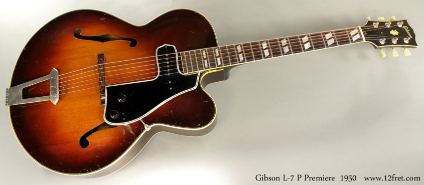 Gibson L-7 Premiere Cutaway Archtop 1950 full front view