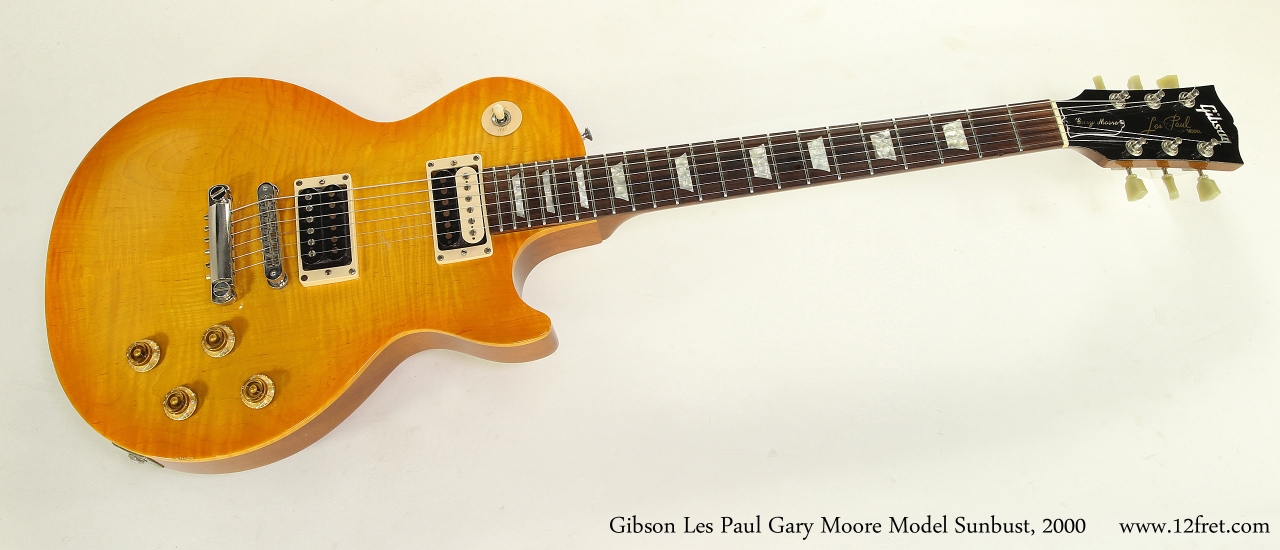 Gibson Les Paul Gary Moore Model Sunbust, 2000  Full Front View