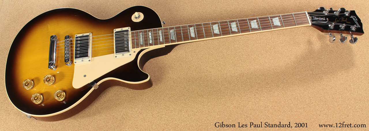 2001 Gibson Les Paul Standard Sunburst | www.12fret.com