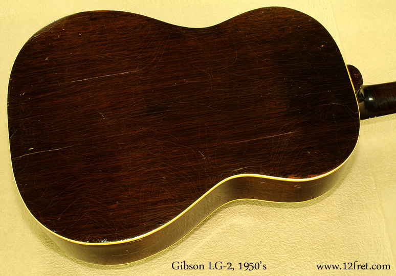 Gibson LG-2 1950\'s back