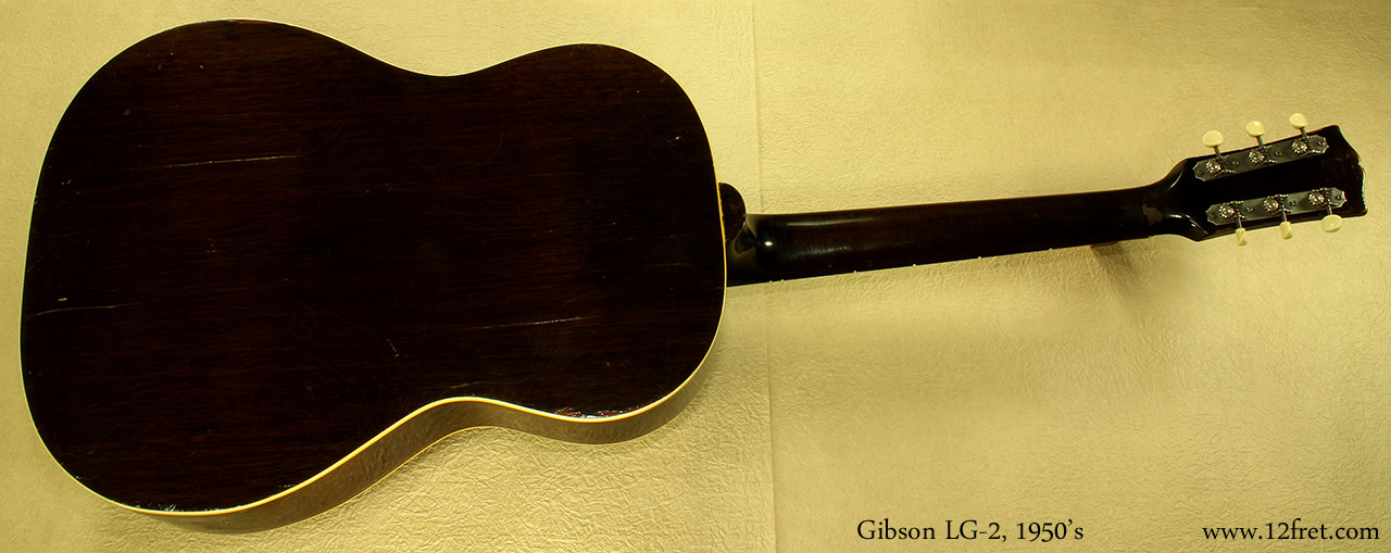 Gibson LG-2 1950\'s full rear