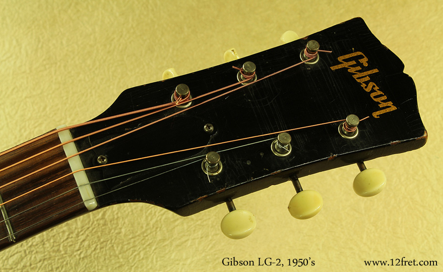 Gibson LG-2 1950\'s head front