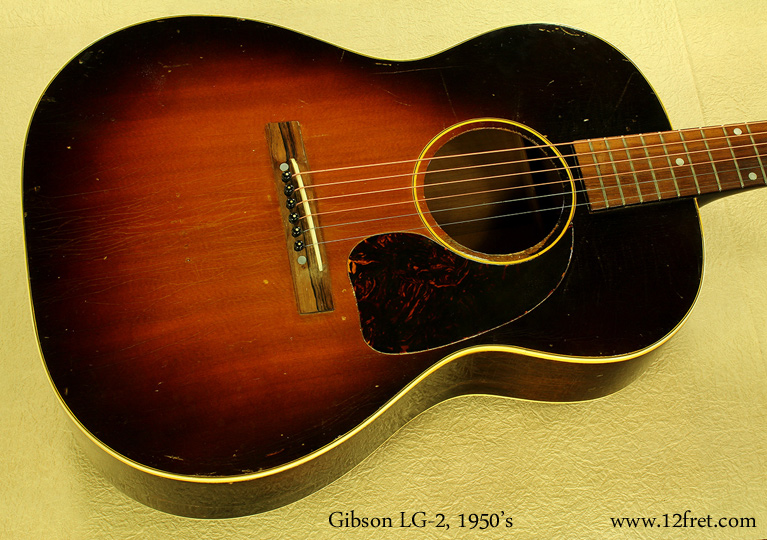 Gibson LG-2 1950's top