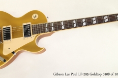 Gibson Les Paul LP-295 Goldtop 0108 of 1000, 2008  Full Front View