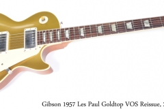 Gibson 1957 Les Paul Goldtop VOS Reissue, 2020 Full Front View