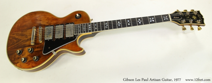 Gibson Les Paul Artisan Guitar, 1977 Full Front View