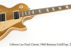 Gibson Les Paul Classic GoldTop, 2005 Full Front View