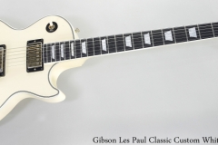 Gibson Les Paul Classic Custom White, 2007 Full Front View