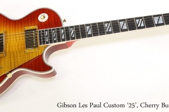 Gibson Les Paul Custom 25 Cherry Burst 2007 Full Front View