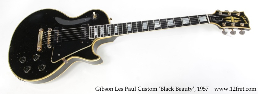 Gibson Les Paul Custom 'Black Beauty', 1957 Full Front View