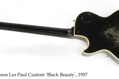Gibson Les Paul Custom 'Black Beauty', 1957 Full Rear View