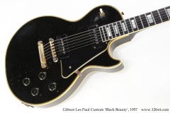 Gibson Les Paul Custom 'Black Beauty', 1957 Top View